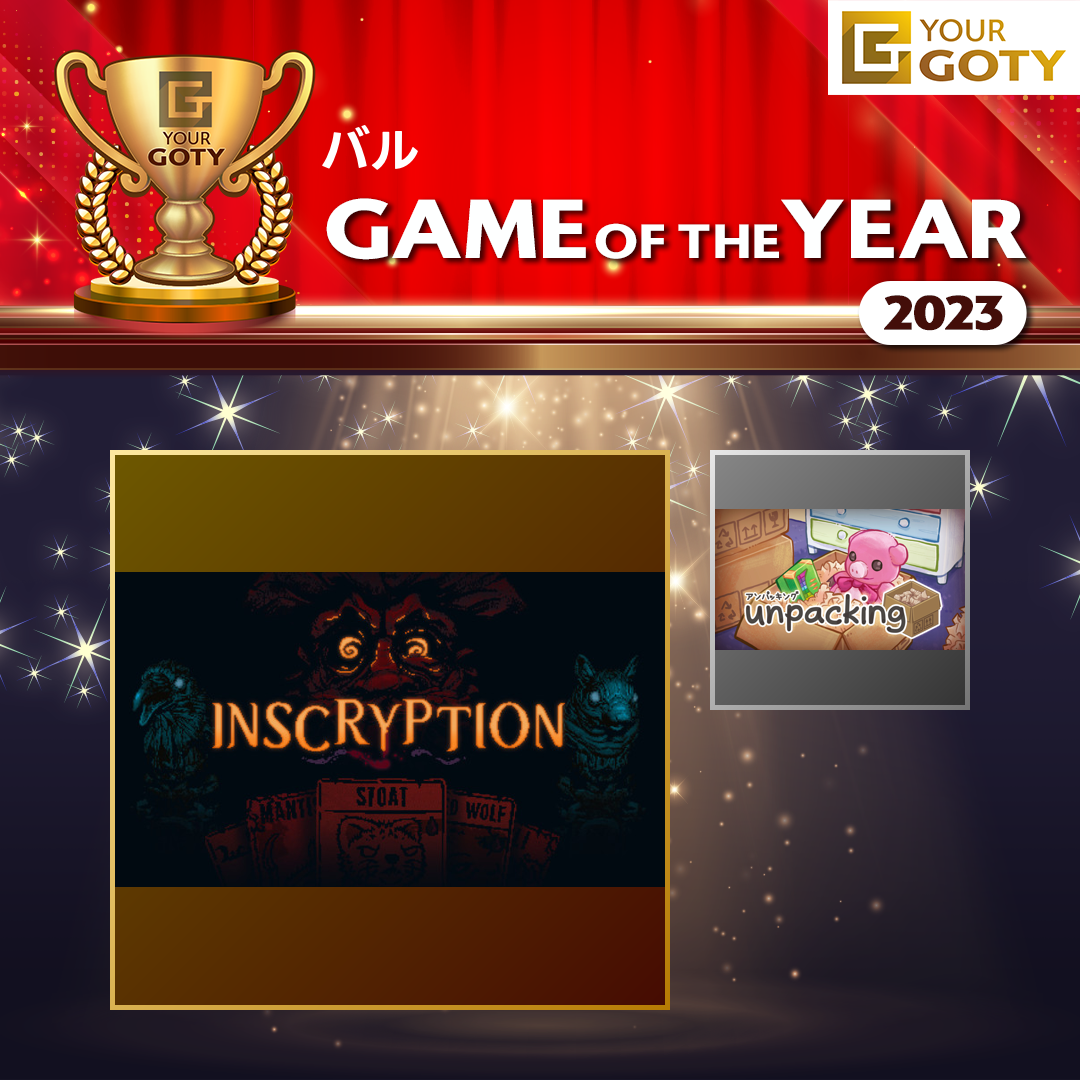INSCRYPTIONのGOTY画像